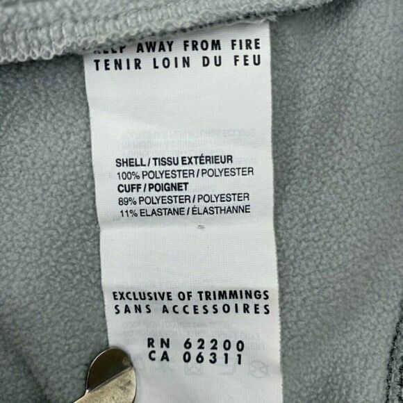 Puma Gray Long Sleeve Zip Up Stand Up Collar Track Jacket Size Medium - Picture 6 of 9